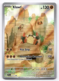 Klawf SV01: Scarlet & Violet Base Set - Pokemon NM 217/198 - Image 1