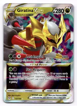 Giratina VSTAR SWSH11: Lost Origin - Pokemon NM 131/196 - Image 1