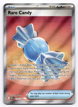 Rare Candy ME01: Mega Evolution - Pokemon NM 175/132 - Image 1
