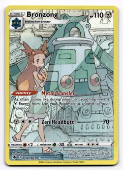 Bronzong SWSH10: Astral Radiance Trainer Gallery - Pokemon NM TG11/TG30 - Image 1