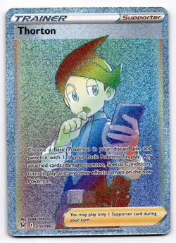 Thorton (Secret) SWSH11: Lost Origin - Pokemon NM 210/196 - Image 1