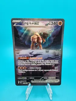 Pokemon TCG Ting-Lu EX Scarlet & Violet Paldea Evolved Holo Card 263/193 - Image 1