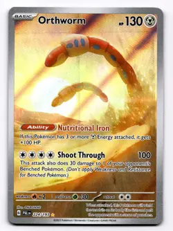 Orthworm SV02: Paldea Evolved - Pokemon NM 224/193 - Image 1
