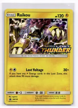 Raikou - (Prerelease) SM Promos - Pokemon NM SM150 - Image 1