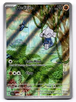 Meditite SV07: Stellar Crown - Pokemon NM 153/142 - Image 1