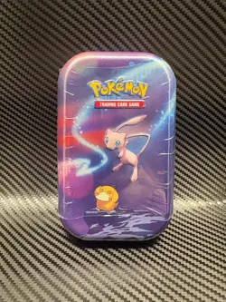 POKEMON KANTO POWER MINI TIN MEW & PSYDUCK NEW FACTORY SEALED TCG H24 - Image 1