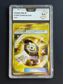 Carte Pokemon - PCA 9,5 - Counter Gain JP - sm7a - 073/060 Thunderclap Spark - Image 1