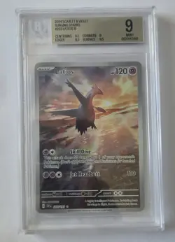 Pokemon Latios Illustration Rare Surging Sparks 203/191 Pokemon BGS 9 Mint - Image 1