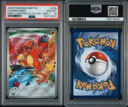 Charmander 038 - Pokemon First Partner Illustration Series 1 Promo - PSA 10 - Image 3