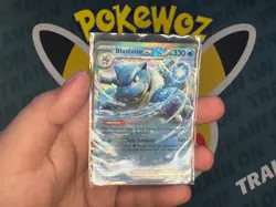Blastoise ex 009/165 Double Rare 151 Pokemon Near Mint - Image 1