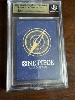 BECKETT 10 Pristine One Piece 2022 English Shanks OP01-120 Sec RareFOIL English - Image 5