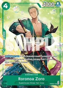 One Piece TCG Roronoa Zoro PRB02-006 Welcome Pack 2026 Vol 1. ENG NM - Image 1