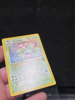 2000 Pokemon VENUSAUR Holo BLACK STAR PROMO Set Card #13 RARE Nintendo WOTC NM - Image 3