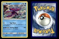 Kyogre 53/236 Cracked Ice Holo Rare Deck Exclusive Cosmic Eclipse Pokemon Card - Image 1