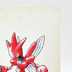 Scizor Pokemon #212 Playing Card Gold Poker Pichu Nintendo Japanese Vintage - Image 3