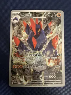 Gigalith - 129/086 - Illustration Rare - White Flare - Pokemon Card - Image 1
