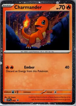 Charmander - (Cosmos Holo) SVP 047 Scarlet & Violet Promo - Pokemon Card - NM - Image 1