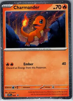 Charmander - (Cosmos Holo) 047 SV: Scarlet & Violet Promo - Pokemon Card - NM - Image 1