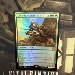 Ancient Adamantoise - (Foil) Final Fantasy Magic The Gathering Mythic Card 172 - Image 3