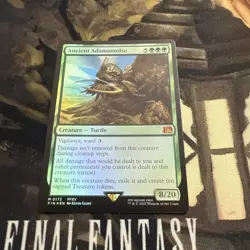 Ancient Adamantoise - (Foil) Final Fantasy Magic The Gathering Mythic Card 172 - Image 4