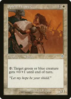 MTG SPIRIT WEAVER EXC - TESSITORE DI SPIRITI - INV - MAGIC - Image 1