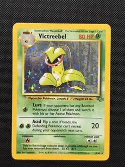 Pokemon WOTC Jungle - Victreebel - 14/64 - Holo - Unlimited Edition - NM/VLP - Image 2