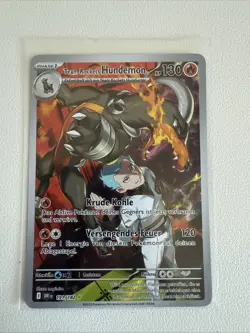 Pokemon Karte Team Rockets Hundemon Ewige Rivalen IR 191/182 Deutsch - Image 1