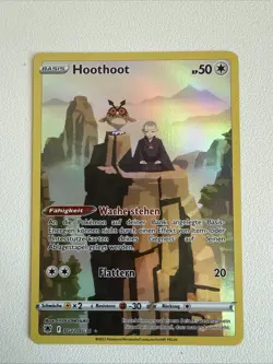 Hoothoot TG12/TG30 Astralglanz Full Art Pokemon Pokemon Karte Deutsch Near Mint - Image 1