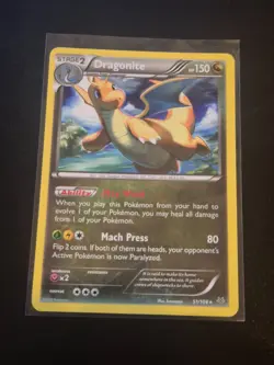 Pokemon - Dragonite Rare - 51/108 Roaring skies NM B60 - Image 1