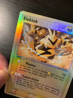 Carte Pokemon : Elektek 35/100 Ex Tempete de Sable Francaise - Image 2