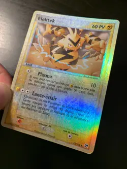 Carte Pokemon : Elektek 35/100 Ex Tempete de Sable Francaise - Image 4