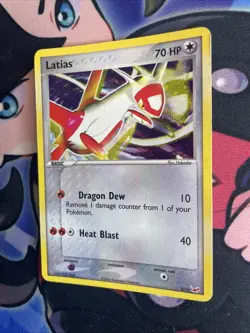 Pokemon TCG Latias 4/10 EX Trainer Kit Latias & Latios Holo MP EX-Era Card - Image 3