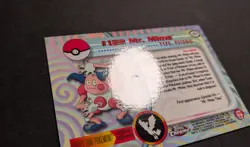 2000 Pokemon Topps Chrome "Mr. Mime" Card - Series 2 - Image 3