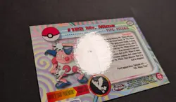 2000 Pokemon Topps Chrome "Mr. Mime" Card - Series 2 - Image 4