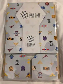 Gundam Card Game -English Storage Box & Resource Card Set - EVX07 - New & Sealed - Image 1