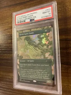 MTG✨ELVISH SPIRIT GUIDE Brdless/Ext Art FOIL✨SLD Spcl Guest: Yuko Shimizu PSA 10 - Image 4