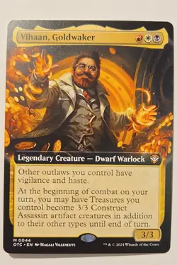 Vihaan, Goldwaker (Extended Art) Commander: Outlaws of Thunder Junction Regular - Image 1