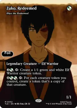 Zuko, Redeemed - Rhys the Redeemed (Borderless) Foil 52 Avatar: The Last Airb... - Image 1