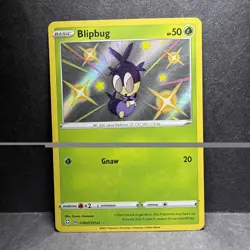 Blipbug, Pokemon Shining Fates: Shiny Vault Shiny Holo Rare, SV007/SV122 NM - Image 1