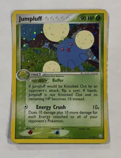 Pokemon JUMPLUFF 11/109 Holo Rare MP Team Rocket Returns Moderately Played TCG - Image 1