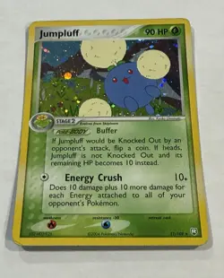 Pokemon JUMPLUFF 11/109 Holo Rare MP Team Rocket Returns Moderately Played TCG - Image 2