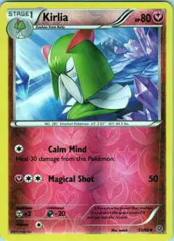 Kirlia 53/98 Uncommon - Pokemon TCG XY: Ancient Origins - Reverse Holo (NM) - Image 1