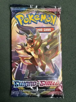 Pokemon TCG 🗡 Sword & Shield Base Set Booster Pack 🛡 New and Factory Sealed - Image 1