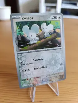 Pokemon Karte Zwieps 166/193 Entwicklungen In Paldea Reverse Holo Deutsch - Image 1