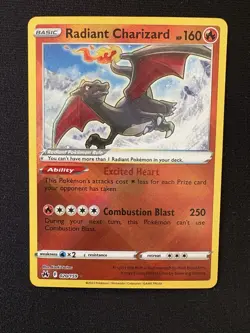 2023 Pokemon TCG Radiant Charizard Holo 020/159 - Image 1