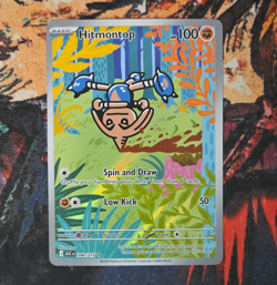 The Pokemon Company Hitmontop Temporal Forces Full Art Holo IR 240/217 100 HP - Image 1