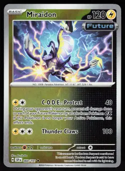 Miraidon 069/191 Uncommon Surging Sparks Pokemon Reverse Holo NM - Image 1
