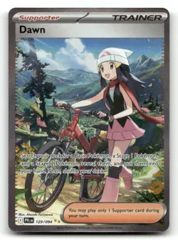 Dawn 129/094 Special Illustration Rare Phantasmal Flames Pokemon NM - Image 1