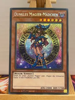 Dunkles Magier-Madchen MP22-DE268 Secret Rare DE NM YUGIOH - Image 1