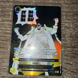 One Piece OP-16 Two Legends Manga Event Zehahahahaha! OP08-116 - Image 1